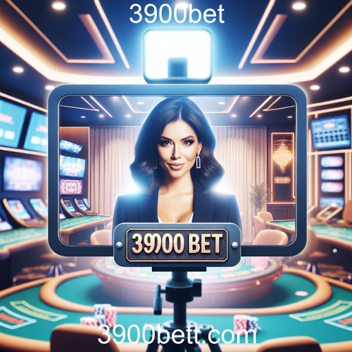 A Experiência Imersiva do Cassino Ao Vivo no 3900bet